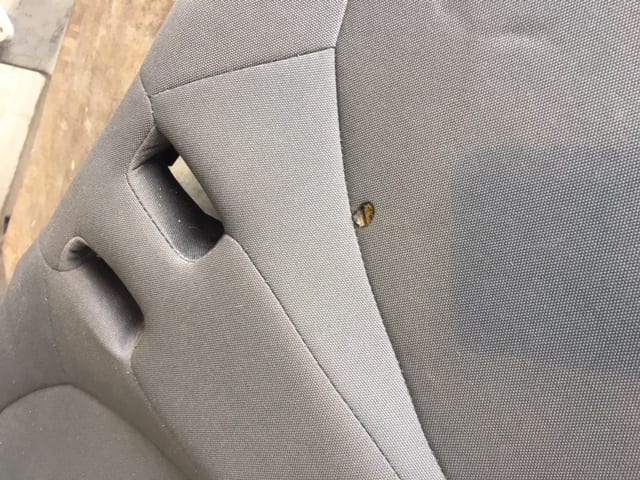 Sigara yanığı tamiri önce